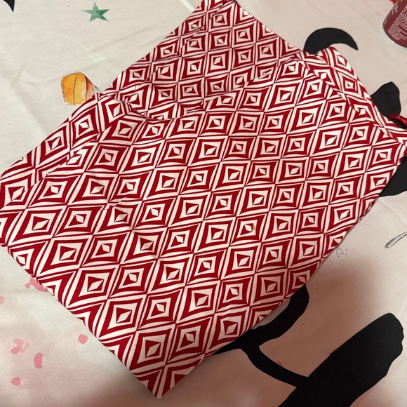 INC International Concepts Bold Red & White Statement Sz 6 Boot Cut Nwot - Picture 9 of 9